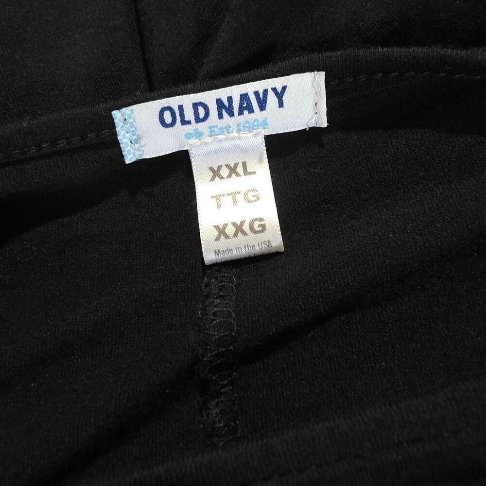 Old Navy XXL Black Rayon Batwing Dolman Sleeve Top - Picture 5 of 8
